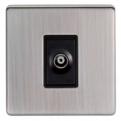 1 G TV Outlet / Blk Nkl / Blk